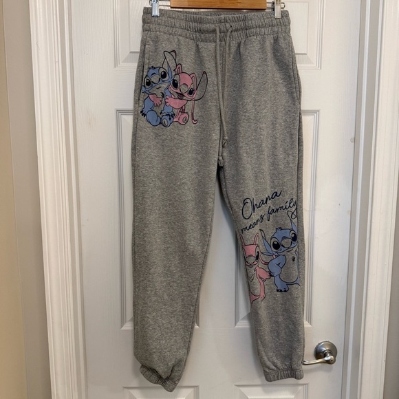Disney Pants - EUC Disney Lilo & Stitch Graphic Joggers